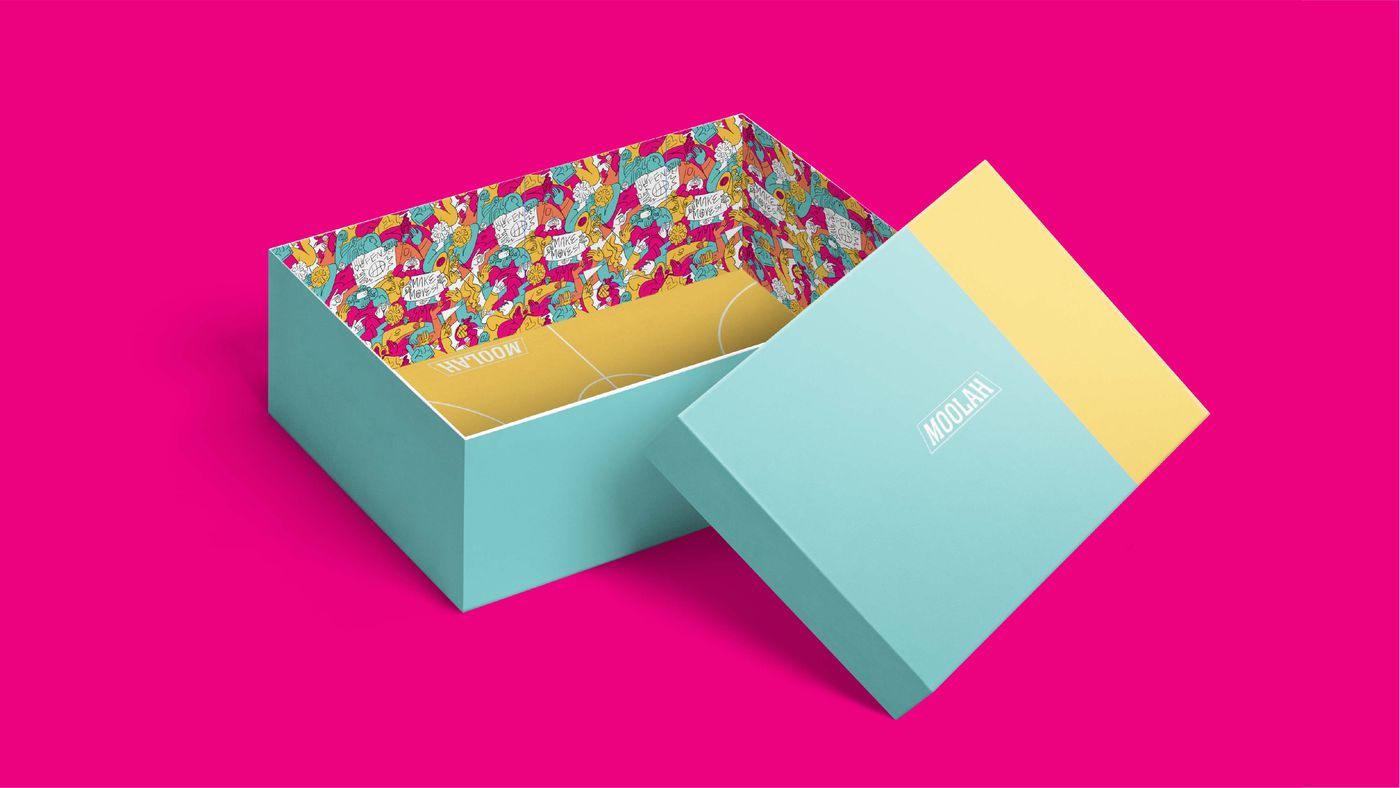 Moolah Celebrates The Rise Of Women’s Basketball Through It’s Shoebox Design