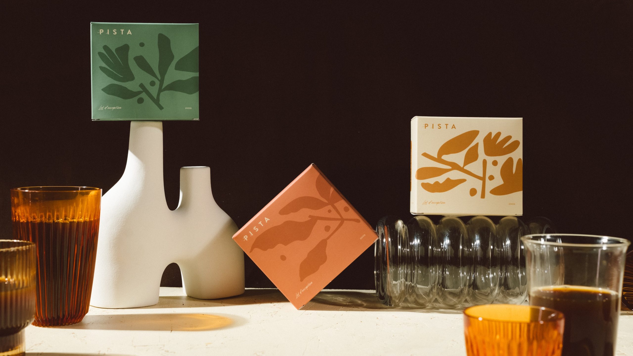Pista’s Gorgeous Coffee Packaging is Brewed To Impress