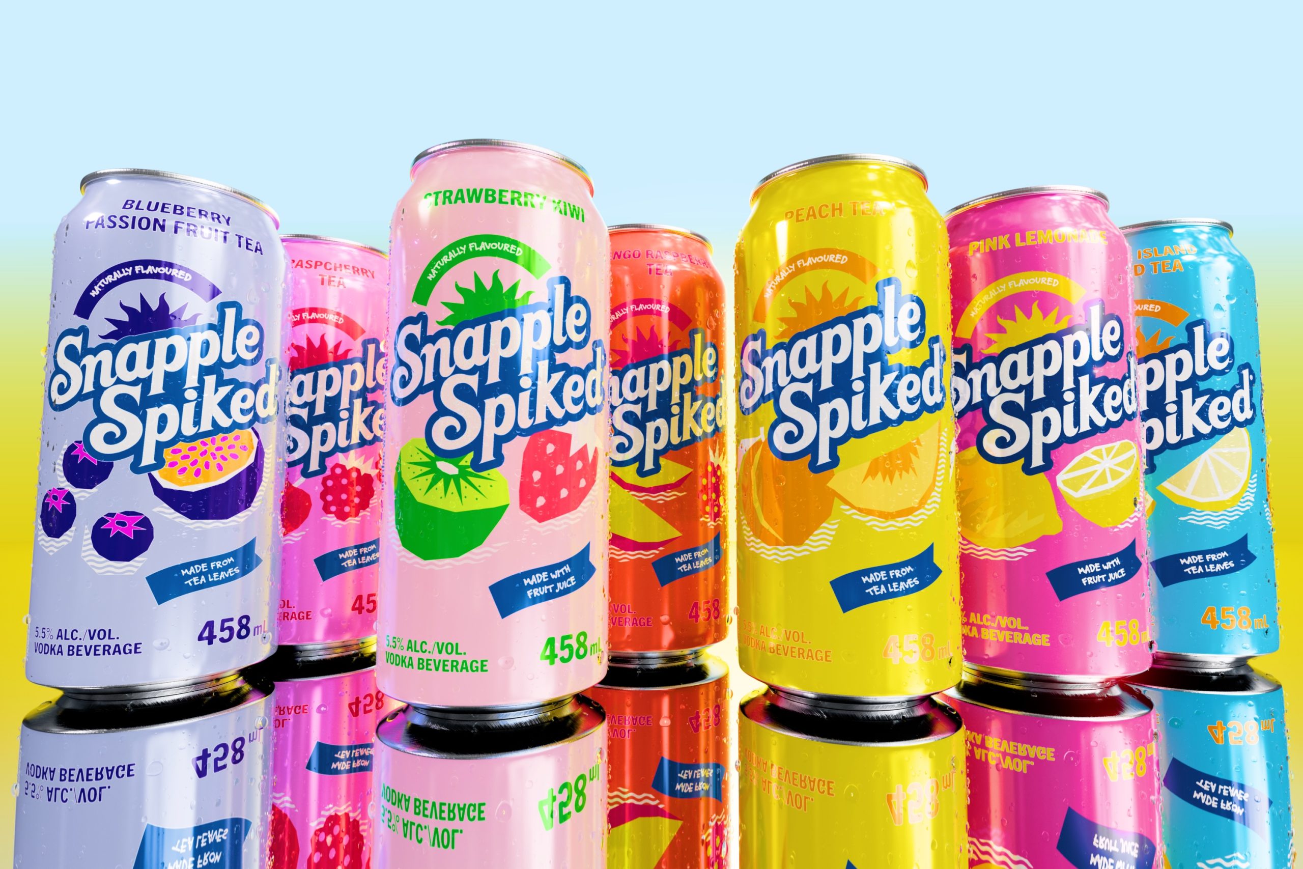 Wedge’s Snapple Spiked Refresh Summons the Spirit Of the 90s