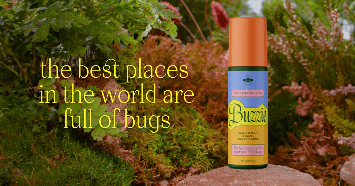 Bug Spray Gets the Day Job Treatment With Buzzie, A Kinder, Gentler Insect Repellent