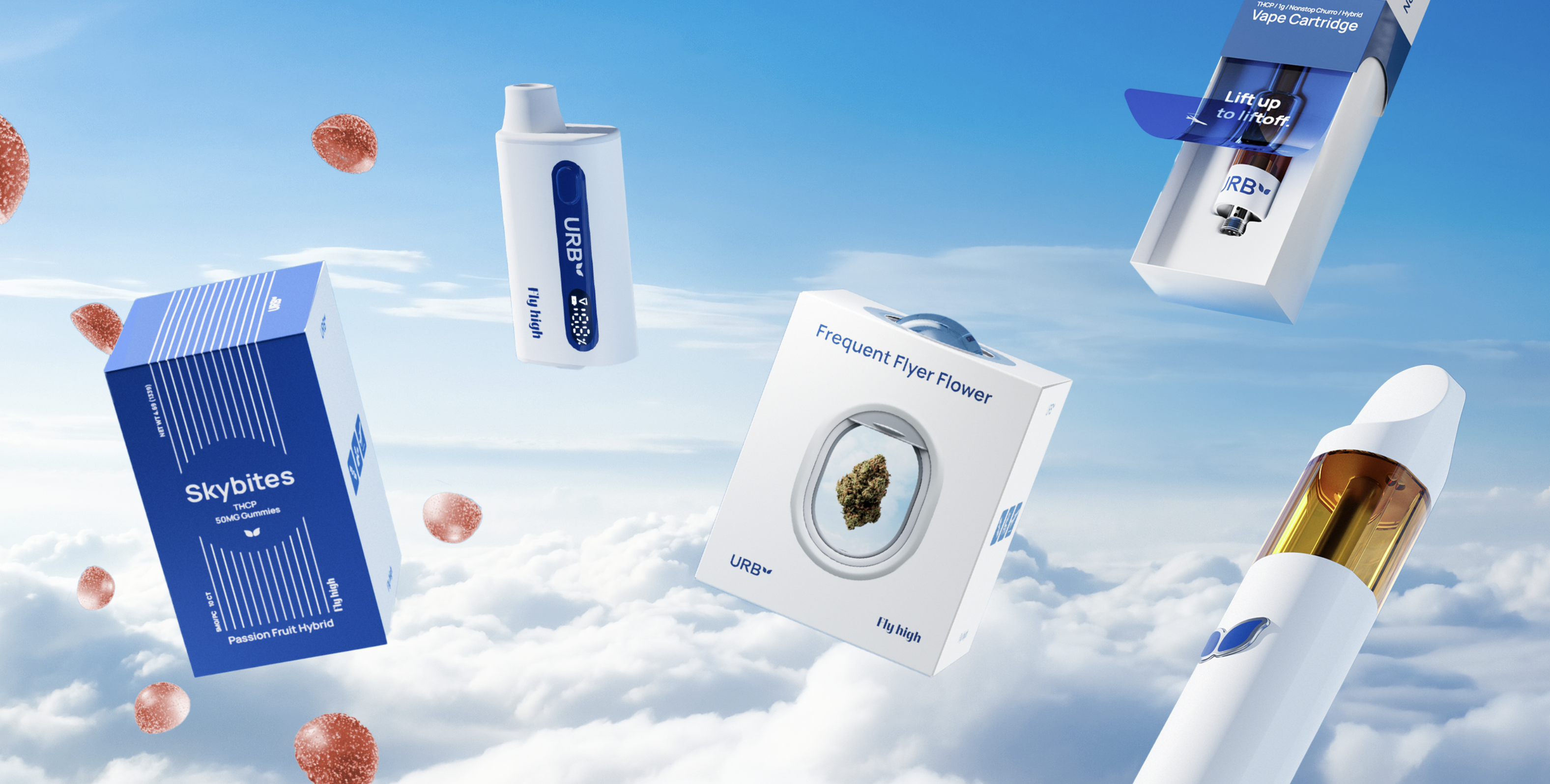 Urb’s Fly High Line Takes Off with Airline-Inspired Packaging