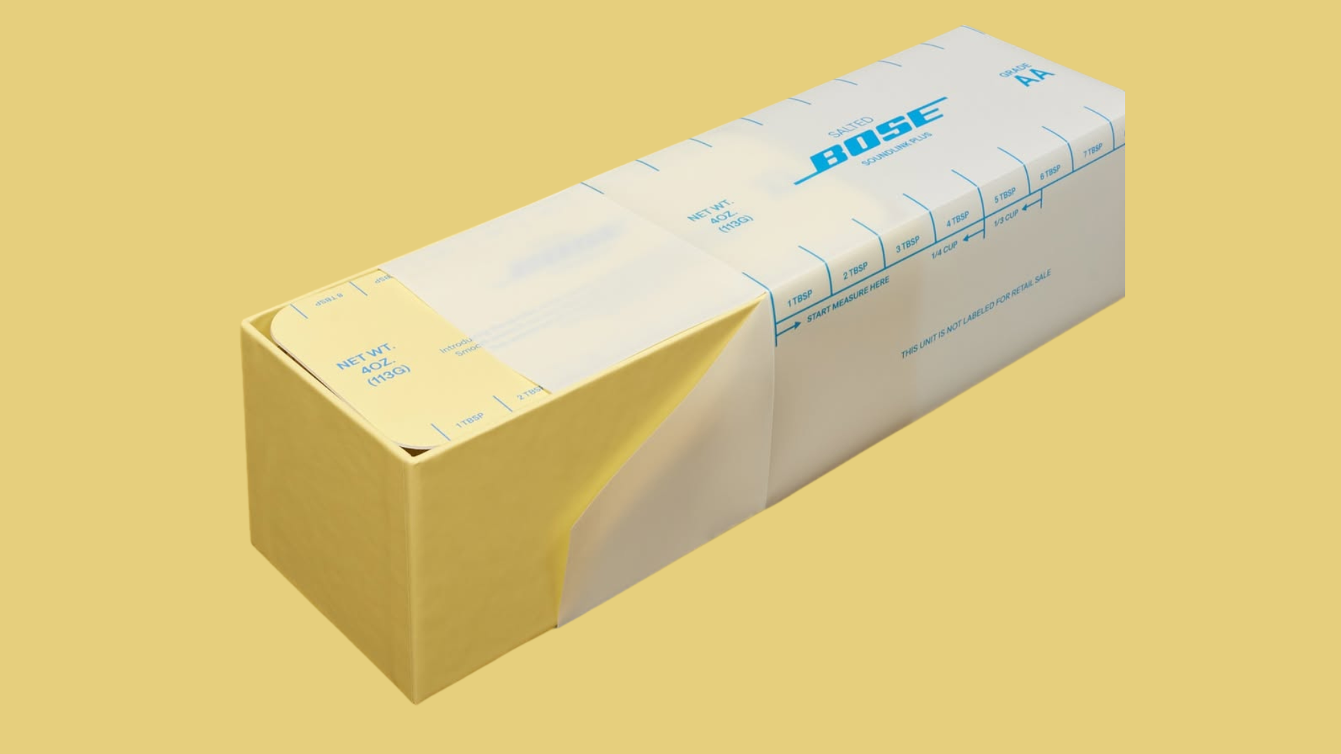 CNC’s Packaging For Yellow Bose Speaker Is As Smooth As Butter